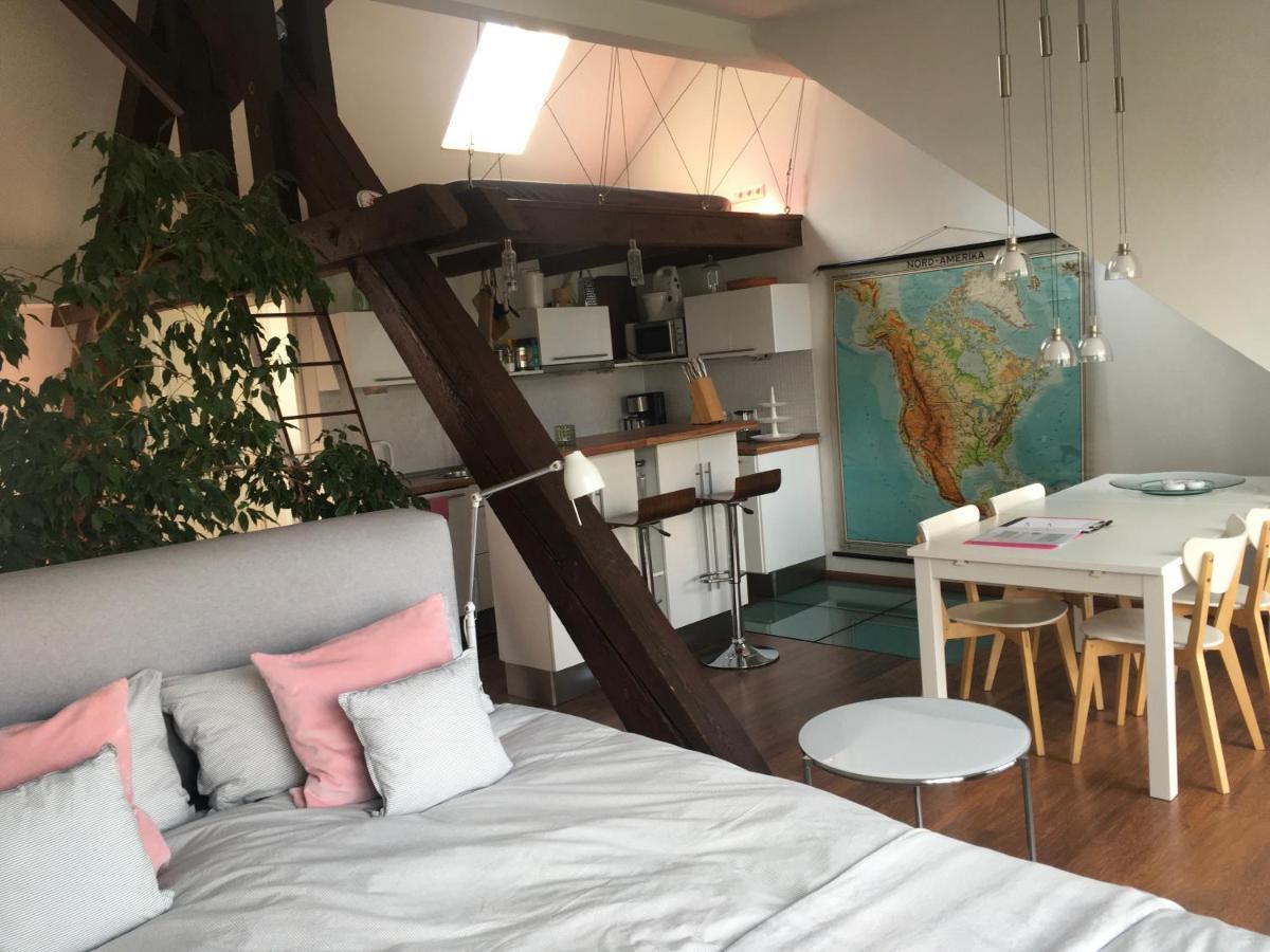 Dachstudio Im Geteviertel - Citynah BRE Buitenkant foto