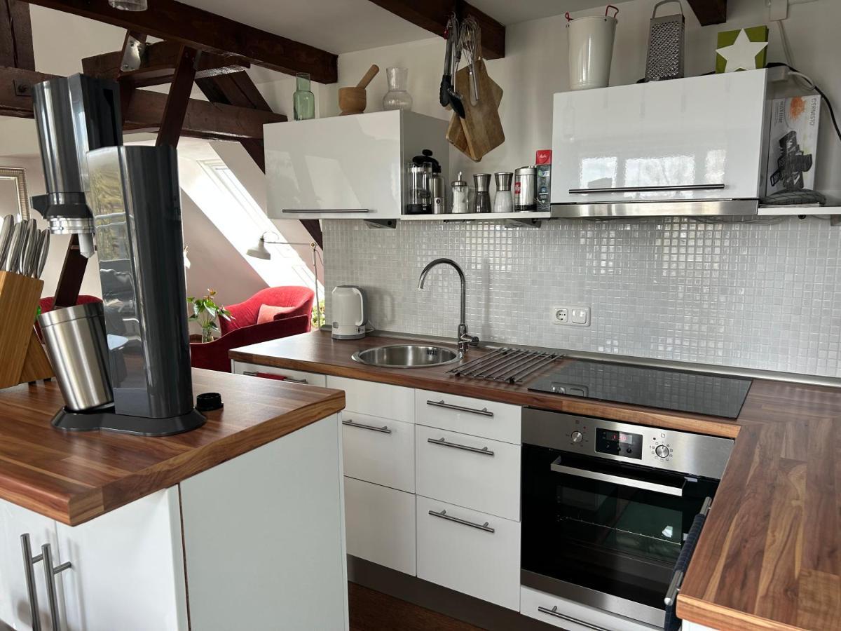 Dachstudio Im Geteviertel - Citynah BRE Buitenkant foto