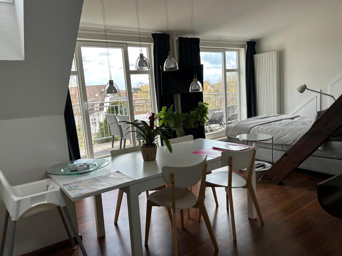 Dachstudio Im Geteviertel - Citynah BRE Buitenkant foto