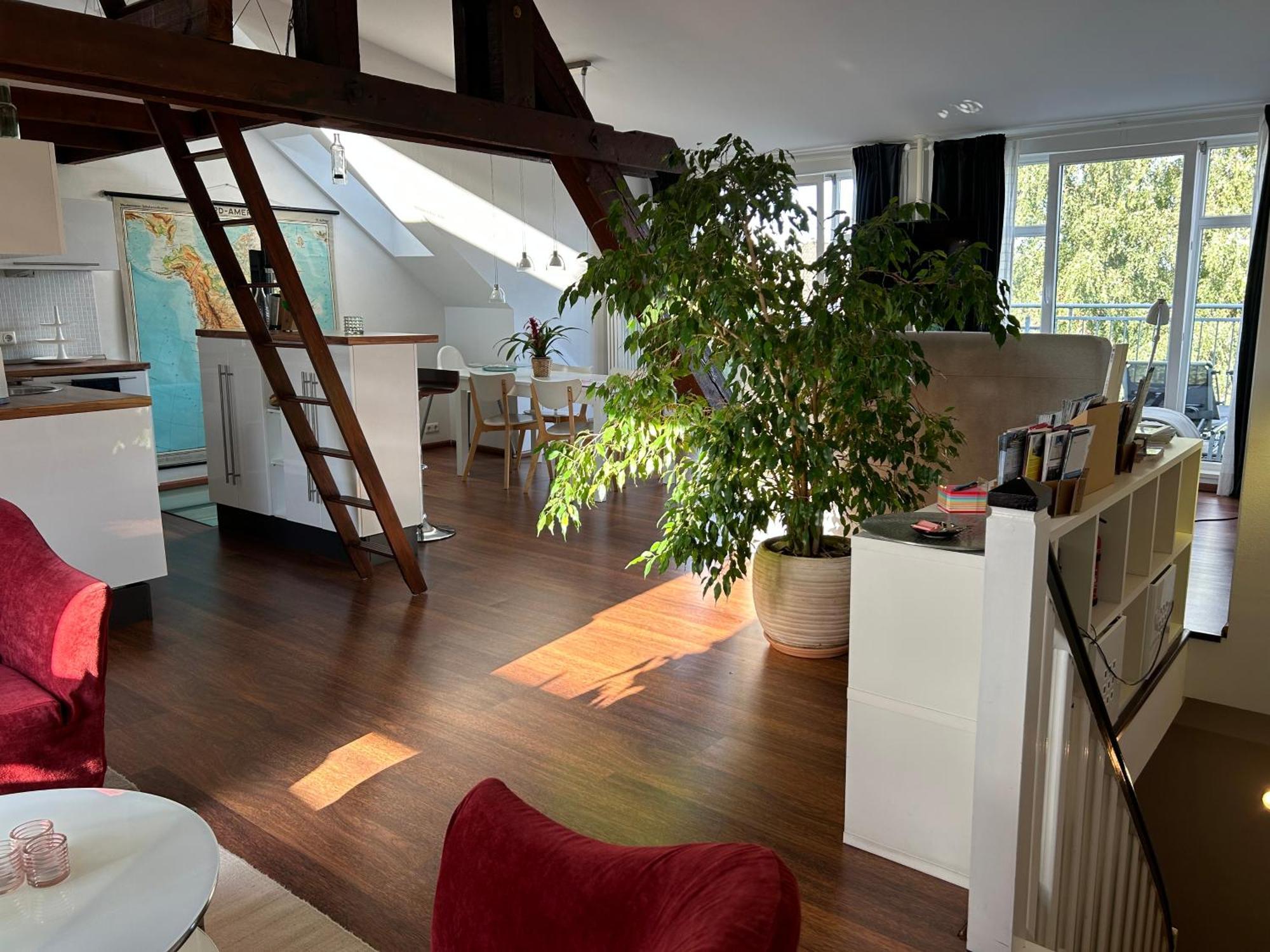 Dachstudio Im Geteviertel - Citynah BRE Buitenkant foto