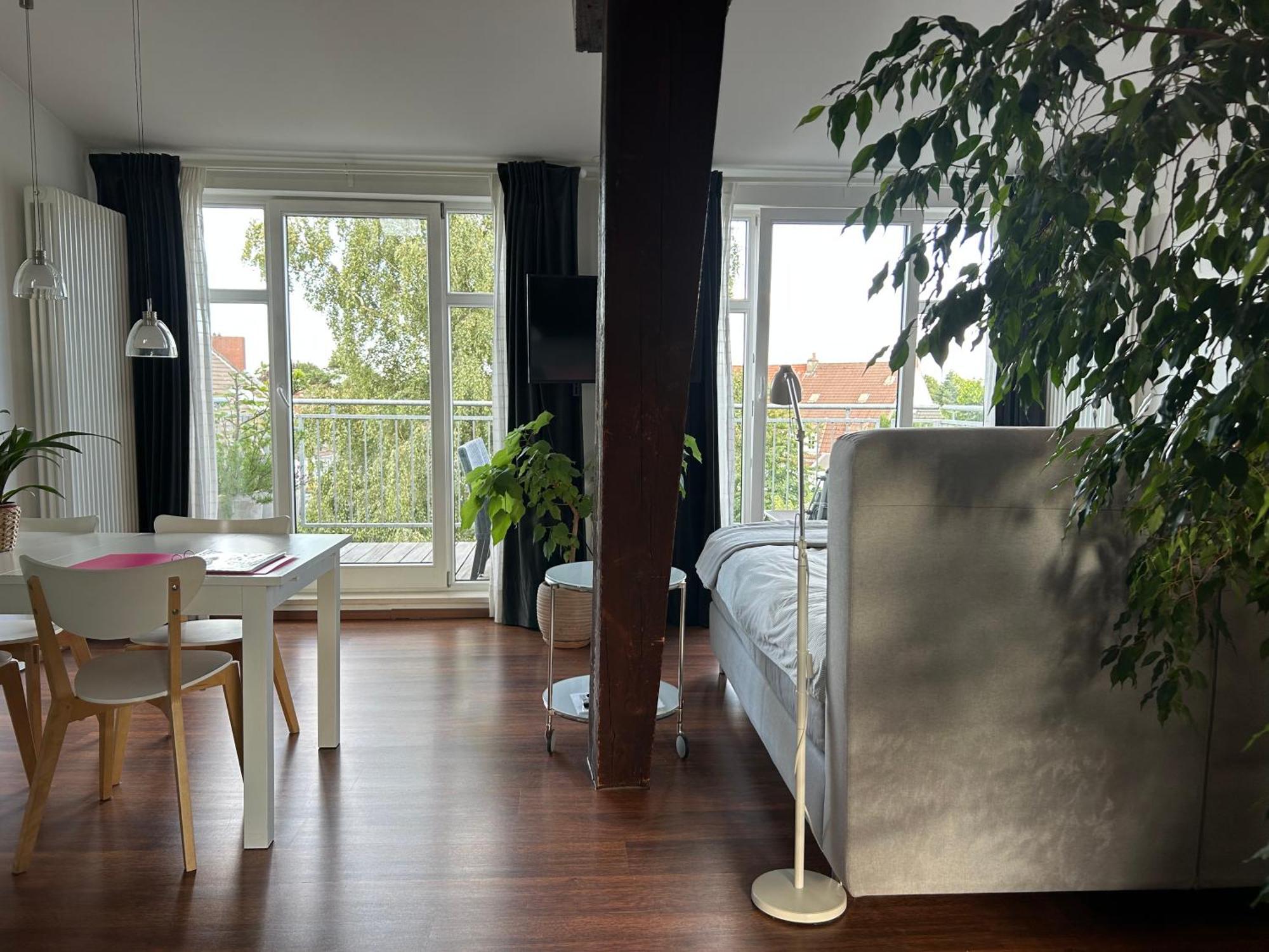 Dachstudio Im Geteviertel - Citynah BRE Buitenkant foto